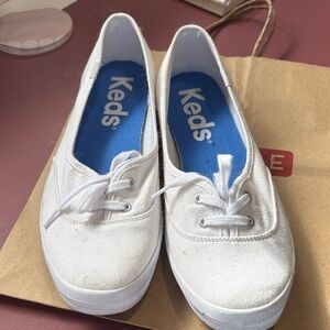 Keds Classic White Canvas Shoes